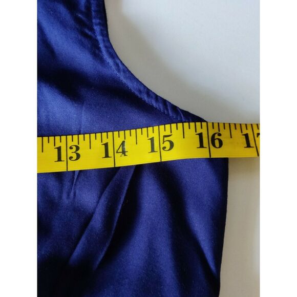 Tommy Hilfiger Womens Jumpsuit Button Front Sleeveless‎ Drawstring Waist Size 12 - Picture 8 of 12